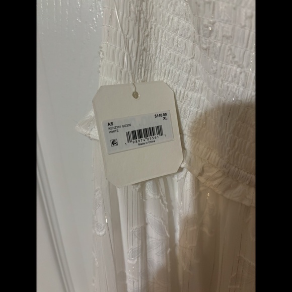 NWT Altar’d State Maxi White Dress - Picture 4 of 7